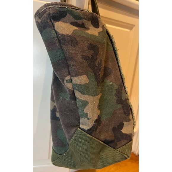 Equipt4u New York Camo Bag Tote “F” Monogramed in Orange/Excellent Condition - Picture 4 of 11